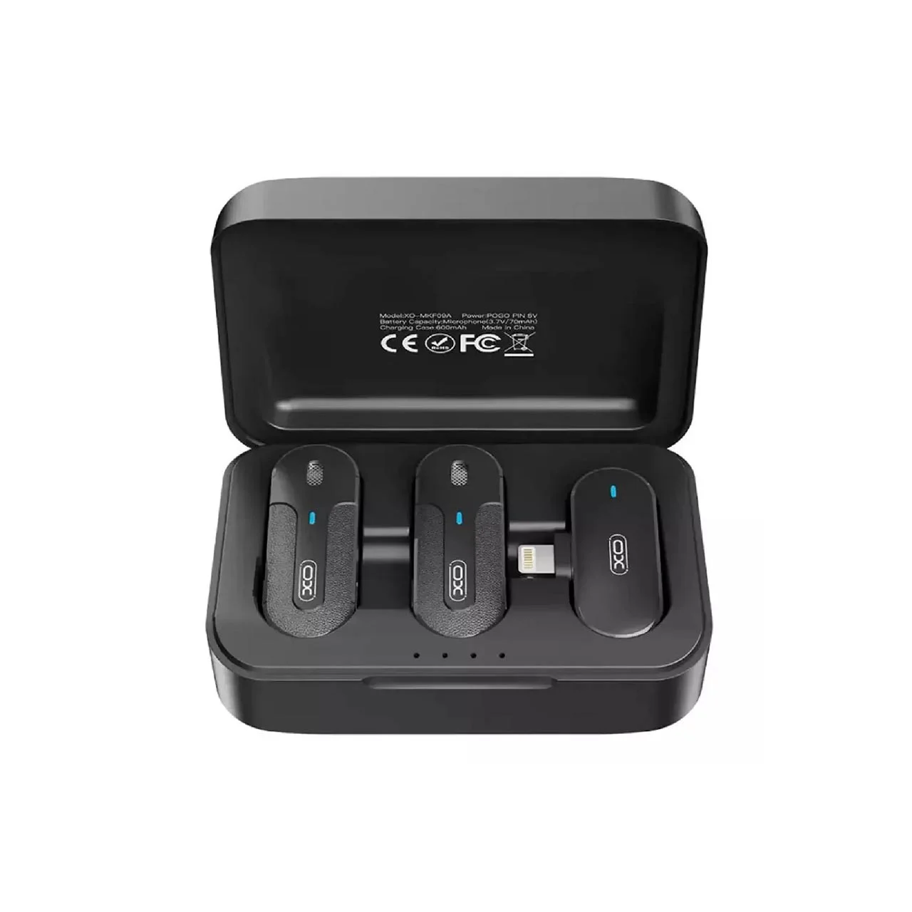 2541-1592548-1 میکروفون بی سیم XO Lightning مدل MKF09B - مشکی - تصویر 1