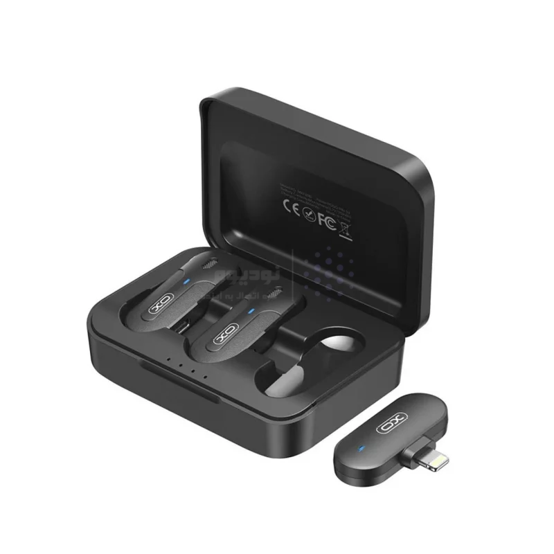 میکروفون بی سیم XO Lightning مدل MKF09B - مشکی - تصویر 3