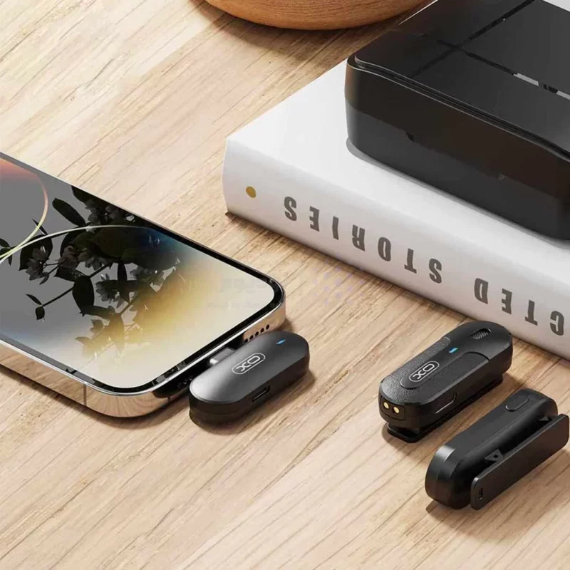 میکروفون بی سیم XO Lightning مدل MKF09B - مشکی - تصویر 7
