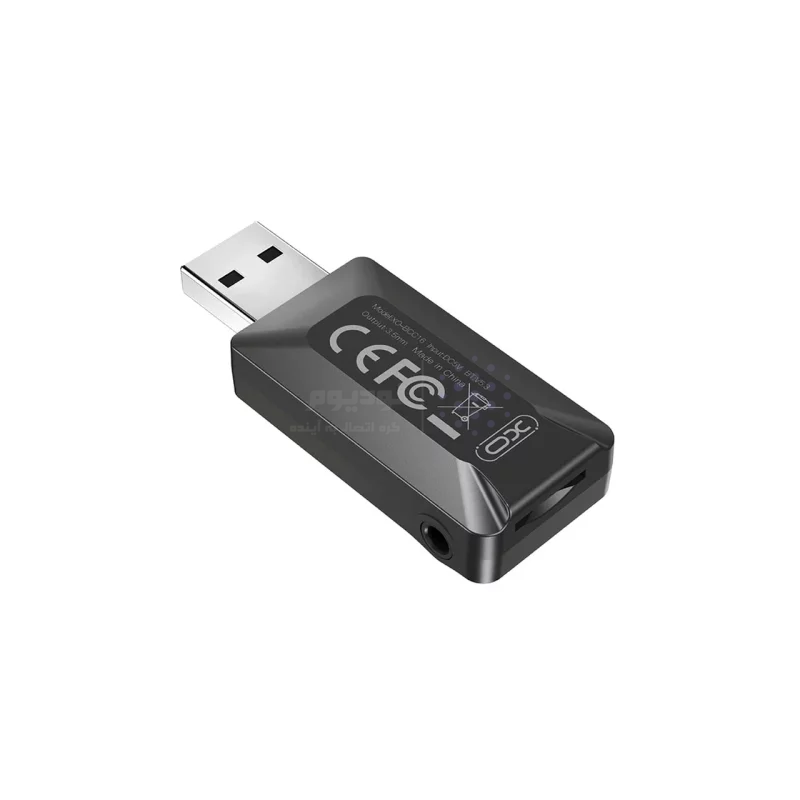 دانگل بلوتوث گیرنده صدا XO مدل XO-BCC16 - خاکستری(دارای ورودی رم میکرو،نمایشگر LED و قابلیت مکالمه) - تصویر 4