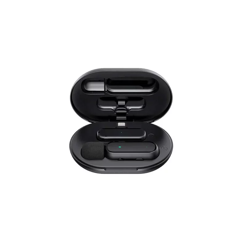میکروفون بی سیم Lightning مدل K60 - مشکی - تصویر 2