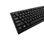 کیبورد باسیم P-net مدل KB-600 - مشکی - RYL - تصویر 5