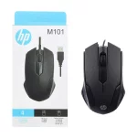 ماوس باسیم HP مدل M101 - مشکی - RYL