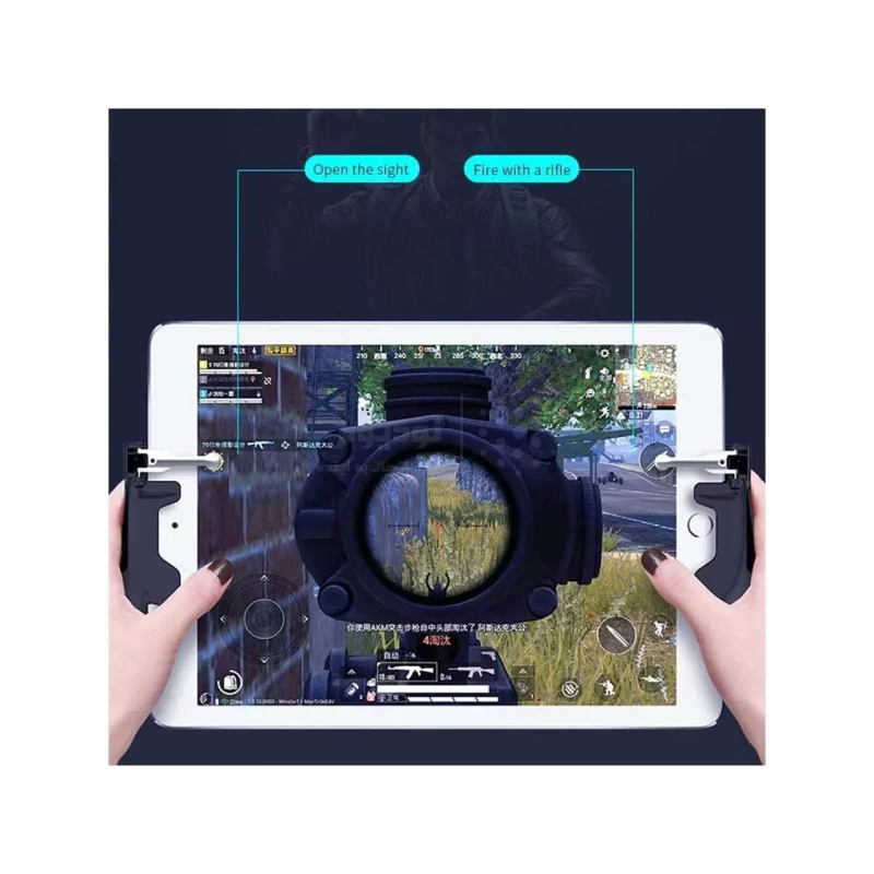 دسته بازی پابجی مدل H7 - مشکی - TCO - تصویر 4