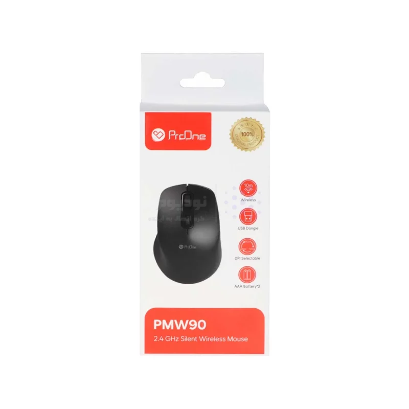 ماوس بی سیم ProOne مدل PMW90 - مشکی - تصویر 3
