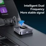 دانگل وایرلس خودرو Yesido مدل KM23 CARPLAY - مشکی (گارانتی 18 ماه تعویض نیکان همراه) - تصویر 3
