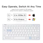 کیبورد بی سیم Yesido مدل KB11 - نقره ای (گارانتی 18 ماه تعویض نیکان همراه) - تصویر 6