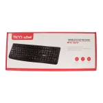 کیبورد بی سیم TSCO مدل TK 7007W - مشکی - تصویر 6