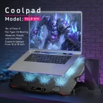 پایه خنک کننده لپ تاپ TSCO مدل TCLP 3111 - مشکی - تصویر 8