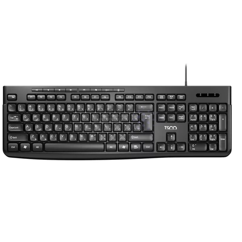 ماوس و کیبورد باسیم TSCO مدل TKM 8057 - مشکی - تصویر 5