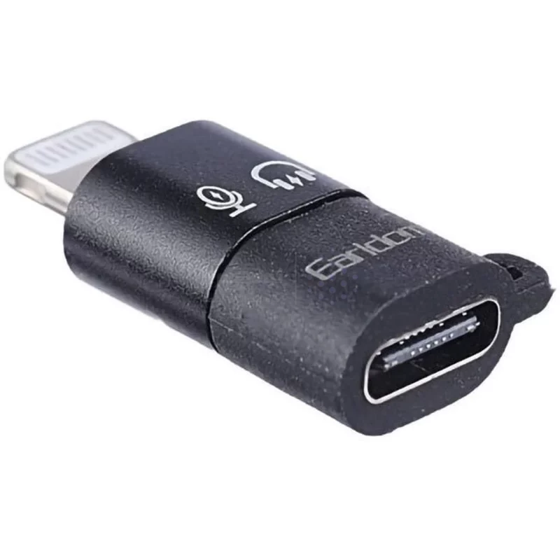 میکروفون بی سیم یقه ای Earldom Type-c مدل MC18 - مشکی(تبدیل هدیه Type-c تو Lightning داخل جعبه) - تصویر 5