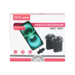 میکروفون یقه ای بی سیم Tsco Type-C/Lightning مدل TMIC 5007 - مشکی (دو میکروفون) (گارانتی 12 ماهه TSCO) - تصویر 6