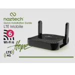 مودم همراه Naztech 4G-LTE مدل Hope N300-CAT4 - مشکی - تصویر 3