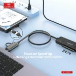 تبدیل هارد Earldom USB 3.0 & Type-C To Sata مدل ET-W37 - مشکی - تصویر 7