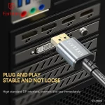 کابل 5 متری 4K Earldom HDMI مدل ET-W38 - مشکی - تصویر 6