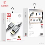 کابل 5 متری 4K Earldom HDMI مدل ET-W38 - مشکی - تصویر 8