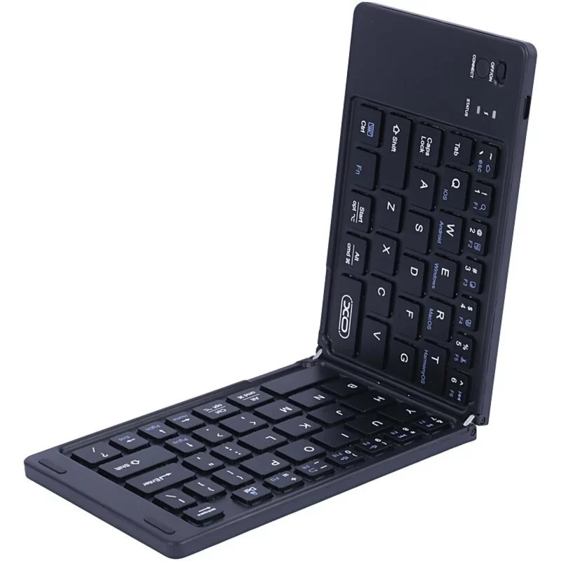 کیبورد بی سیم تاشو XO مدل XO-KB-11 - مشکی - تصویر 2