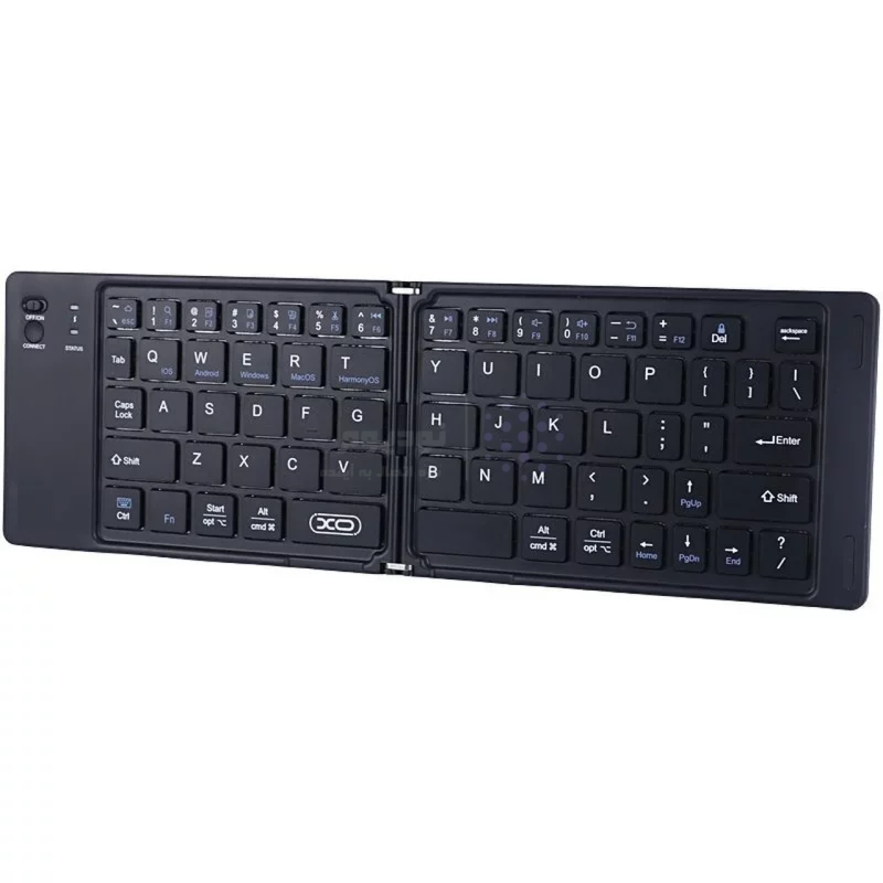 کیبورد بی سیم تاشو XO مدل XO-KB-11 - مشکی - تصویر 3