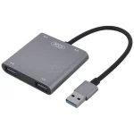 هاب 4 پورت XO USB3.0 مدل XO-HUB012A - نقره ای - تصویر 4