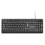 کیبورد باسیم TSCO مدل TK 8082 - مشکی