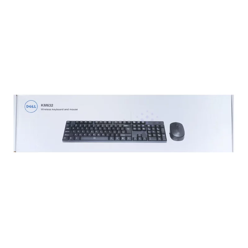 کیبورد و ماوس بی سیم DELL مدل KM632 - مشکی - RYL - تصویر 6