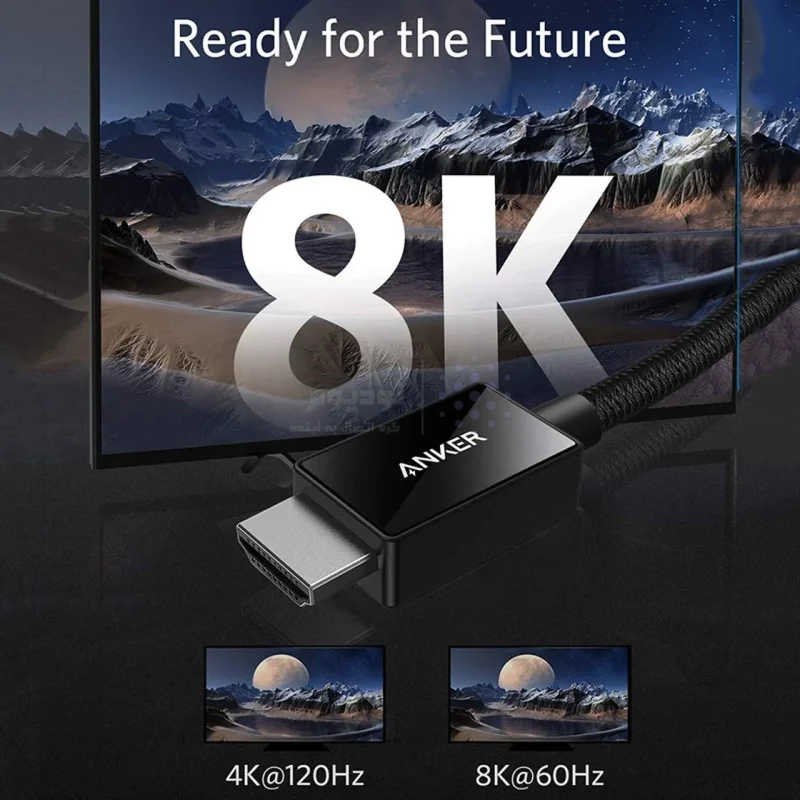 کابل 2.1 متری ANKER HDMI مدل A8743H11 - مشکی (گارانتی 18ماهه حافظه طلایی ایستا) - تصویر 4