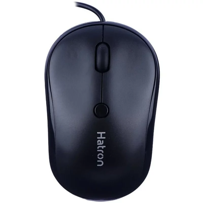 ماوس باسیم Hatron مدل HM435SL - مشکی - تصویر 2