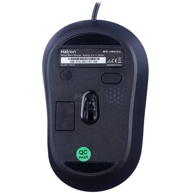ماوس باسیم Hatron مدل HM435SL - مشکی - تصویر 6
