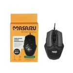 ماوس با سیم Masaru مدل M331 - مشکی - SMO