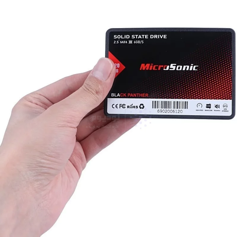 هارد MicroSonic SSD مدل Black Panther ظرفیت 120GB (گارانتی IPM) - تصویر 5