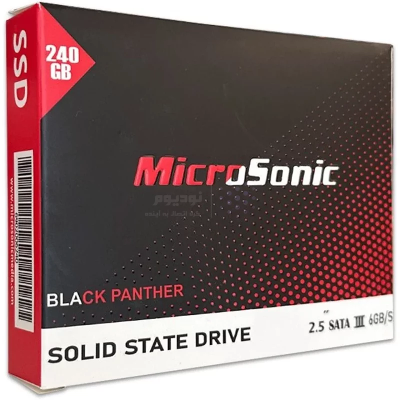 هارد MicroSonic SSD مدل Black Panther ظرفیت 240GB (گارانتی IPM) - تصویر 3