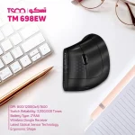 ماوس بی سیم TSCO مدل TM 698EW - مشکی - تصویر 6