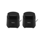 اسپیکر رومیزی (دسکتاپ) دو تکه TSCO مدل TS 2061 - مشکی USB با توان خروجی 6W