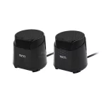 اسپیکر رومیزی (دسکتاپ) دو تکه TSCO مدل TS 2061 - مشکی USB با توان خروجی 6W - تصویر 3