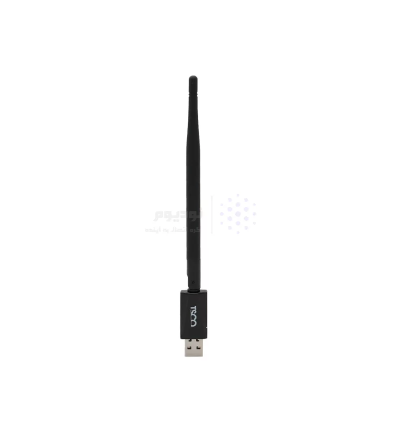 کارت شبکه USB (دانگل وای فای) دارای آنتن اکسترنال TSCO مدل TW 1010 با سرعت 150Mbps - تصویر 3