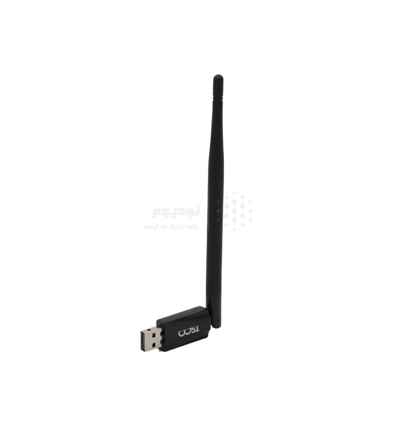 کارت شبکه USB (دانگل وای فای) دارای آنتن اکسترنال TSCO مدل TW 1010 با سرعت 150Mbps - تصویر 4