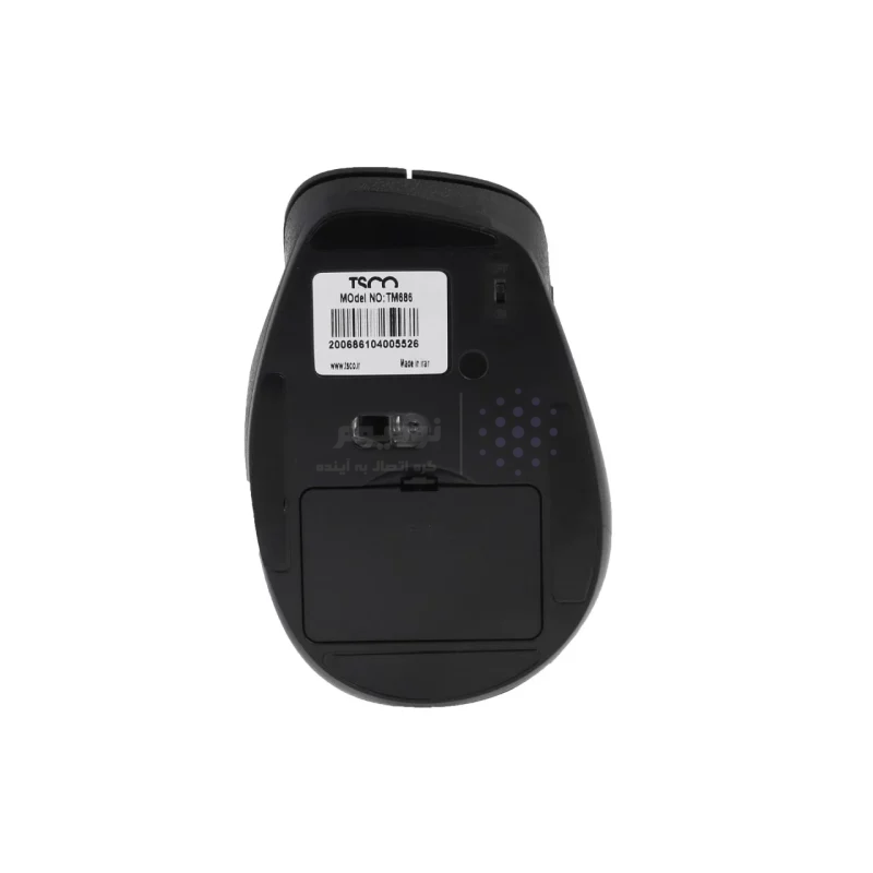 ماوس بی سیم TSCO مدل TM 686W - مشکی - تصویر 3