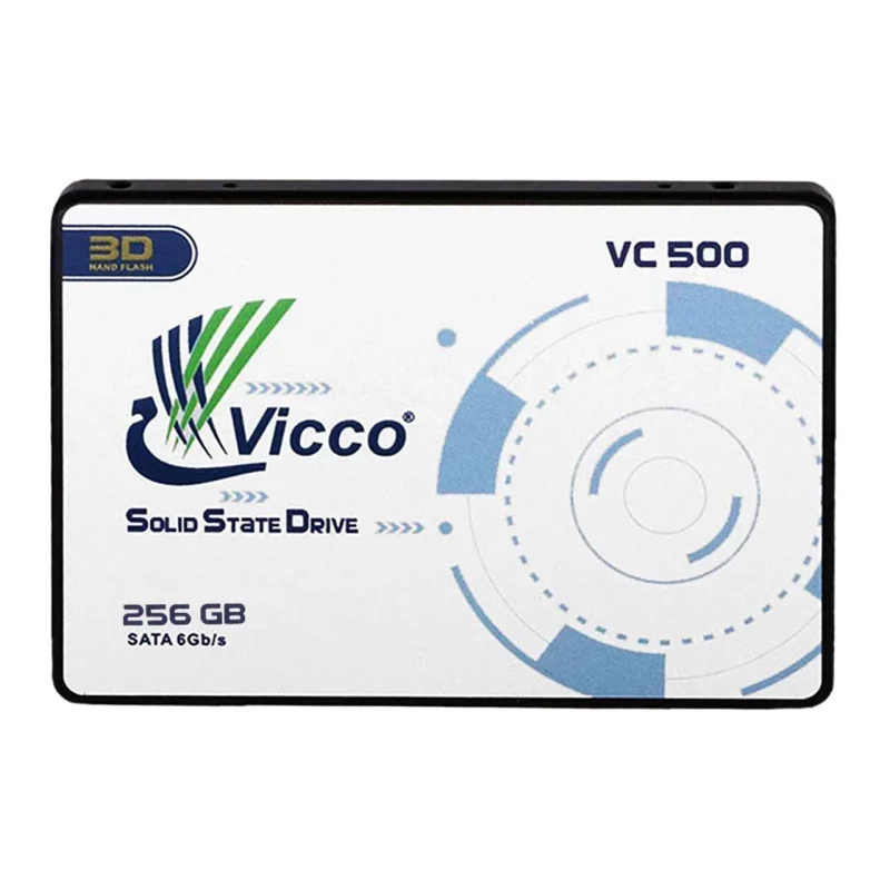 هارد Vicco man SSD مدل VC 500 ظرفیت 256GB - مشکی - تصویر 2