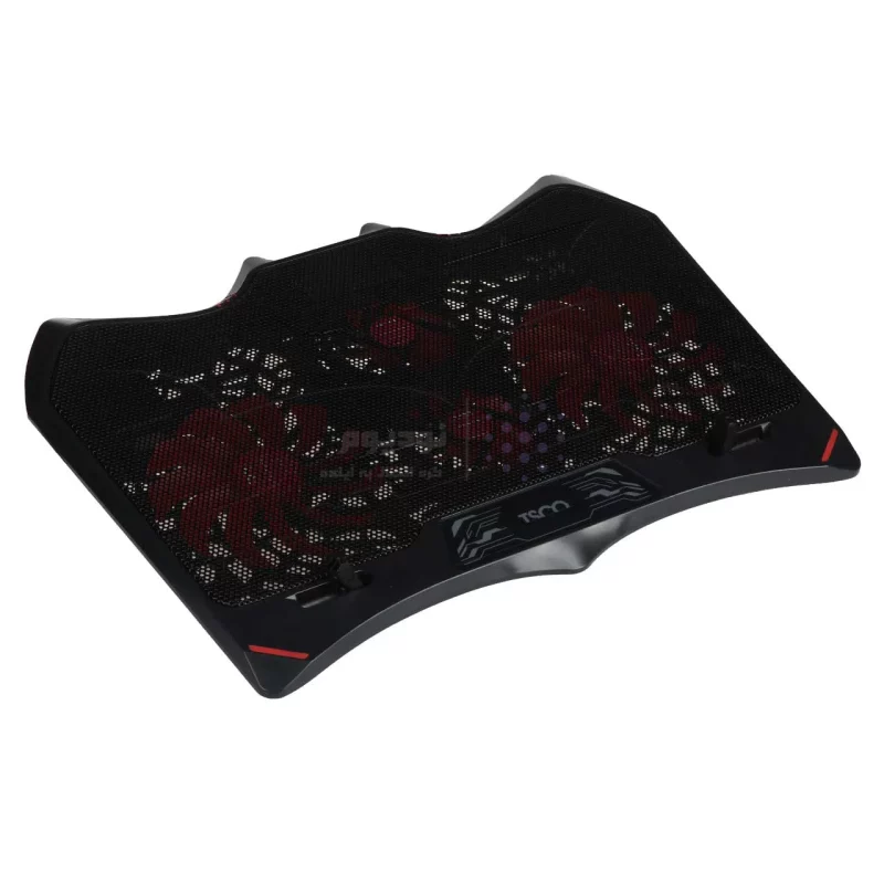 پایه خنک کننده (کول پد) لپ تاپ 17 اینچی چهار فن ال ای دی دار TSCO مدل TCLP 3102 با قابلیت تنظیم ارتفاع - تصویر 3