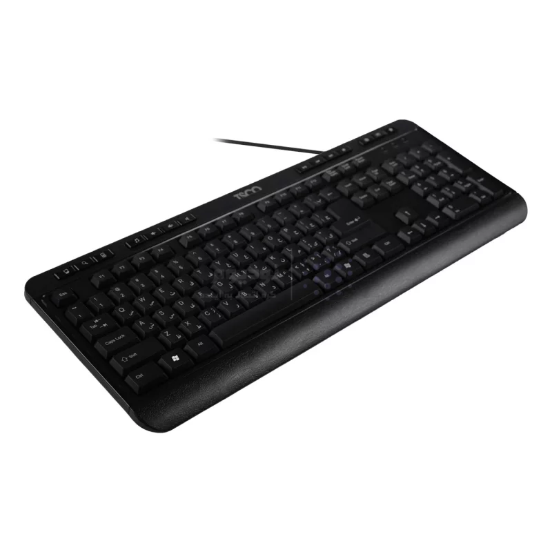 کیبورد و ماوس باسیم TSCO مدل TKM 8052 - مشکی (به همراه 14 کلید مولتی مدیا ) - تصویر 3