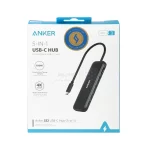 هاب 5 پورت ANKER USB-C مدل A8355 - مشکی (گارانتی 18ماهه حافظه طلایی ایستا) - تصویر 4