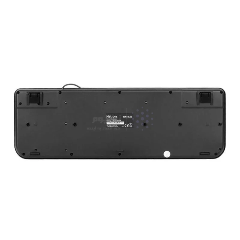 کیبورد باسیم Hatron مدل HK255 - مشکی - تصویر 5