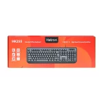 کیبورد باسیم Hatron مدل HK255 - مشکی - تصویر 6