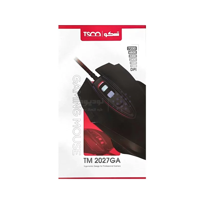 ماوس باسیم گیمینگ TSCO مدل TM 2027GA - مشکی - تصویر 4