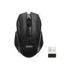 ماوس بی سیم Shoosh مدل M25W - مشکی - SMO