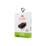 تبدیل ET-LINK USB3.0 OTG Type-C - مشکی - تصویر 4