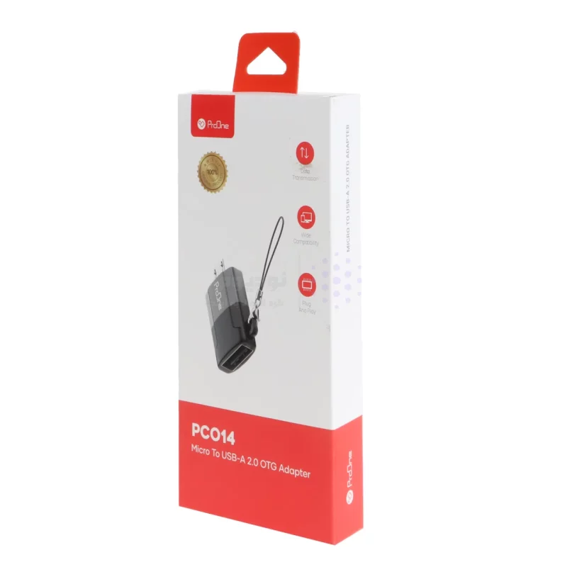 تبدیل Micro USB To USB ProOne OTG مدل PCO14 - تصویر 4