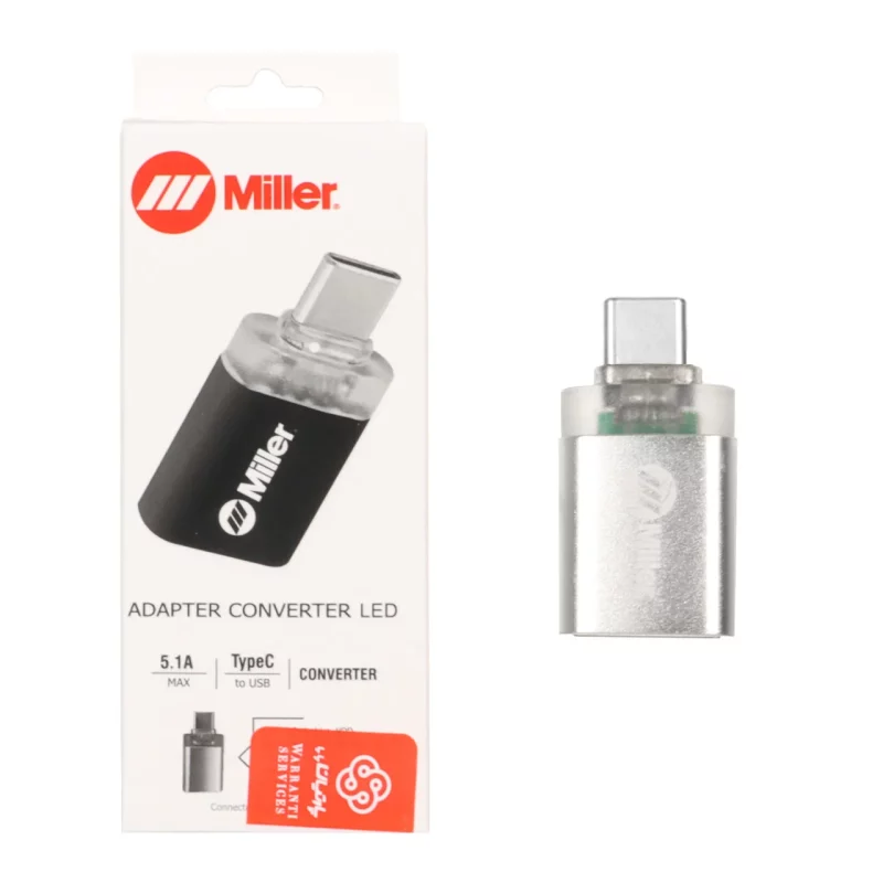 تبدیل Miller OTG USB To Type-C مدل MO-208 - نقره ای (گارانتی پارتیان پایا) - تصویر 2