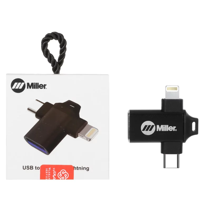 تبدیل Miller USB TO Type-C / Lightning مدل MO-210 - مشکی (گارانتی پارتیان پایا) - تصویر 2