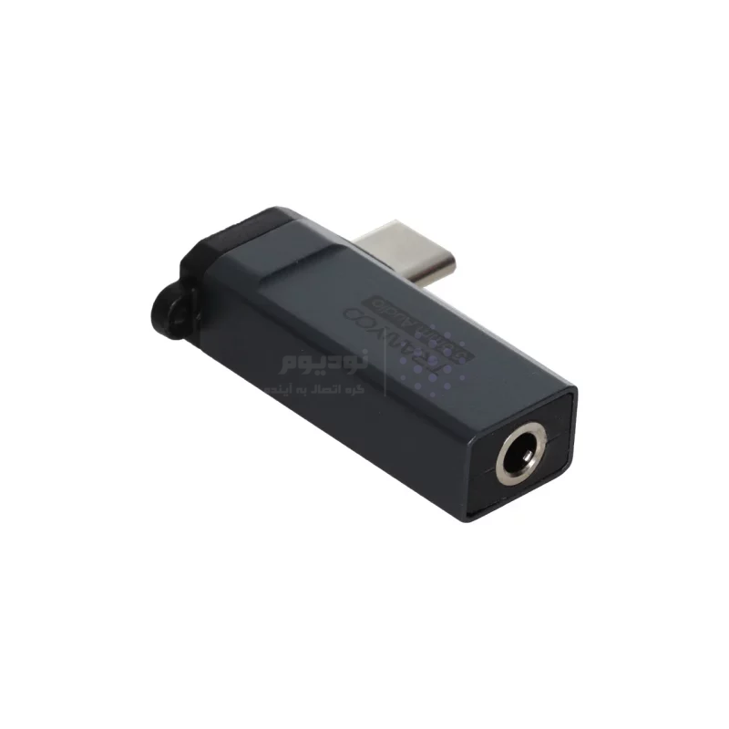 تبدیل Type-C به جک 3.5 میلی متری Tranyoo مدل T-E20 - خاکستری - تصویر 3